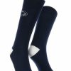 Ncaa Socks * | Flash Sale Tck Penn State Nittany Lions Dress Socks Dean'S List Crew Length Socks All Schools Navy/White