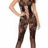 Lingerie * | Dreamgirl Lustful Lover Crotchless Bodystocking