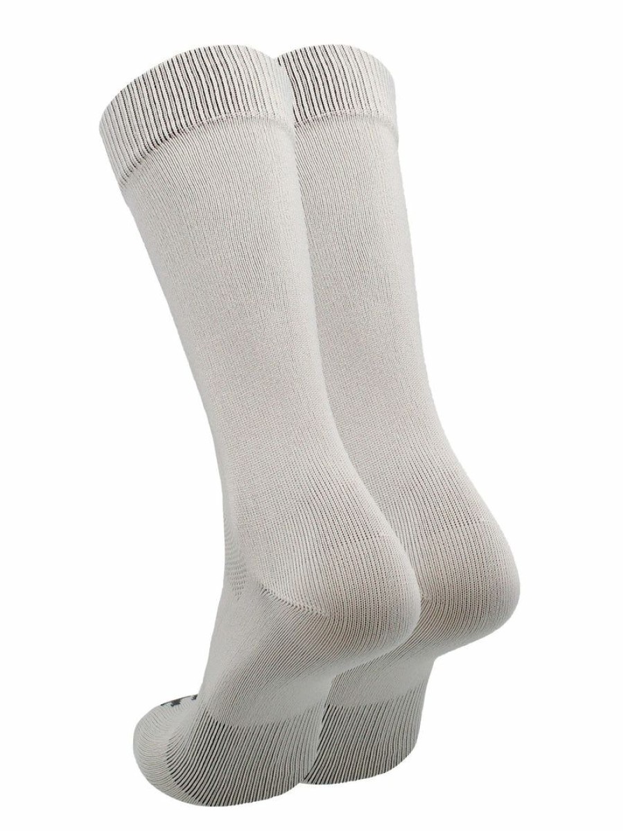 Ncaa Socks * | Outlet Tck Skate Liner Hockey Socks Crew Length Grey