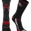 Ncaa Socks * | Best Deal Tck San Diego State Aztecs Socks San Diego State University Aztecs Champion Crew Socks All Schools Black/Scarlet