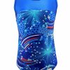 By Sport * | Best Reviews Of Madsportsstuff Leotards Keyhole Style Girls Gymnastics Leotard Usa Pride