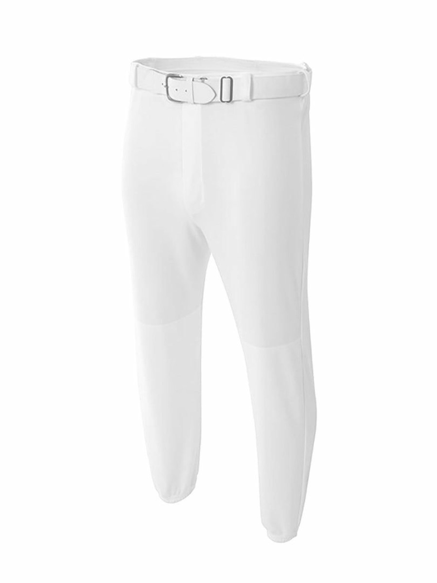 By Sport * | Cheapest Madsportsstuff Youth Baseball Pants Elastic Bottom Boys Basic Line