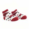 Ncaa Socks * | Best Pirce Tck Arkansas Razorbacks Toddler Socks Low Cut Little Fan All Schools Red/Black/White