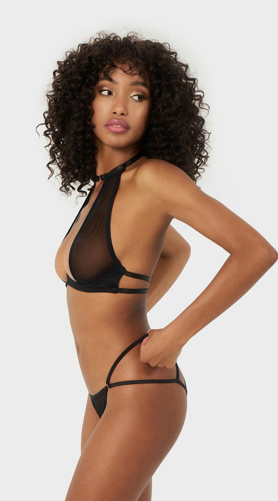 Lingerie * | Yandy Arouse Me Open Cup Bra Set