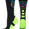 Ncaa Socks * | Top 10 Madsportsstuff Lax Lacrosse Socks With Lacrosse Sticks Athletic Crew Socks (Multiple Colors)