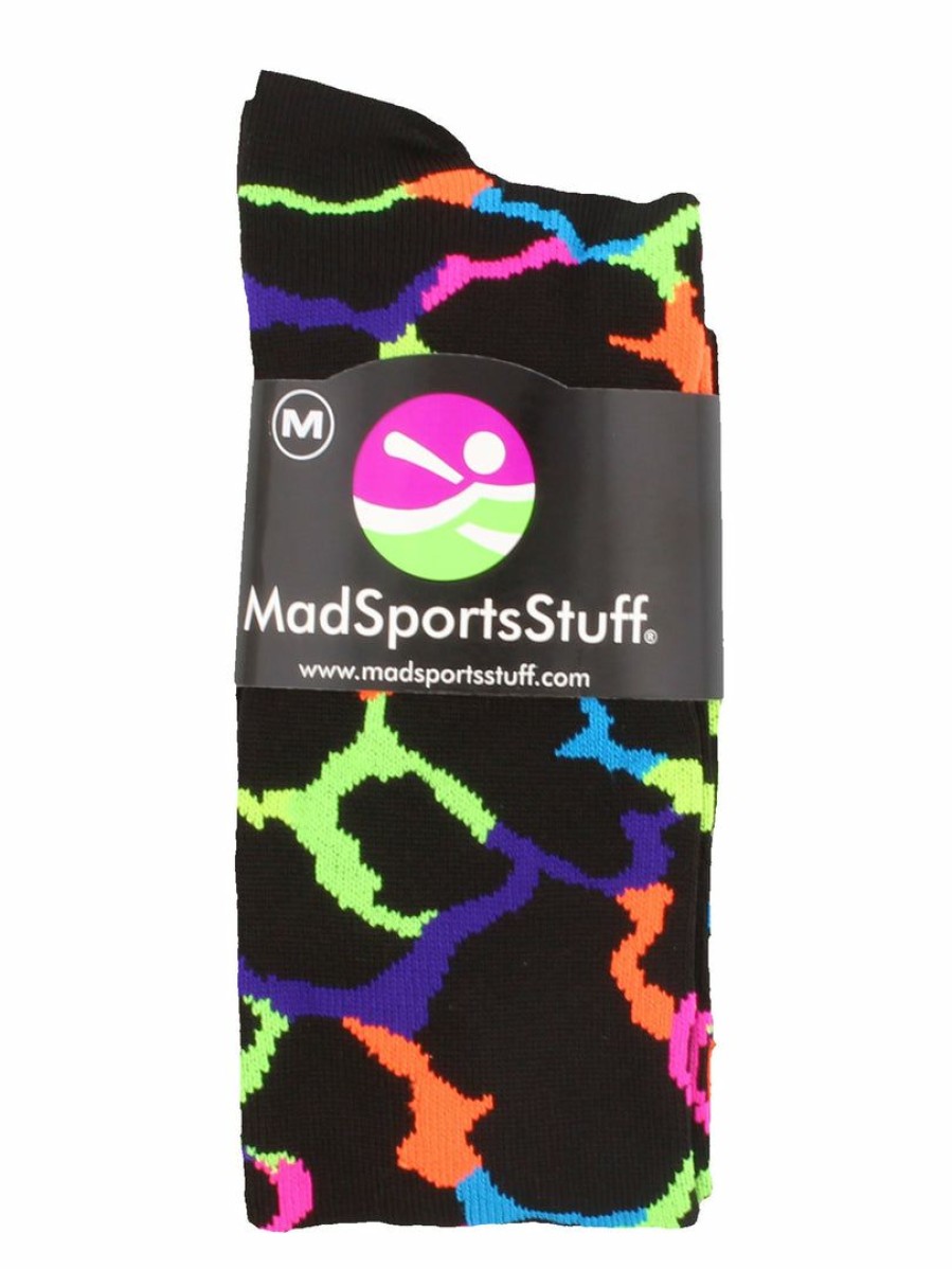 Ncaa Socks * | Top 10 Madsportsstuff Giraffe Over The Calf Athletic Socks (Multiple Colors) Softball Socks