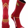 Ncaa Socks * | Brand New Tck Minnesota Duluth Bulldogs Socks University Of Minnesota Duluth Bulldogs Champion Crew Socks All Schools Maroon/Gold