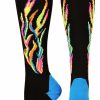 Ncaa Socks * | Hot Sale Madsportsstuff Flame Soccer Style Over The Calf Athletic Socks (Multiple Colors)