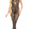 Lingerie * | Pink Lipstick Love Me Harder Bodystocking