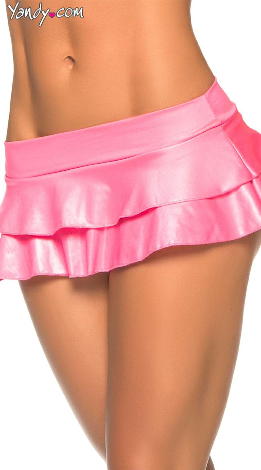 Dancewear * | Mapale Double Layered Ruffle Skirt