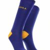 Ncaa Socks * | Budget Tck Lsu Tigers Dress Socks Dean'S List Crew Length Socks All Schools Purple/Gold