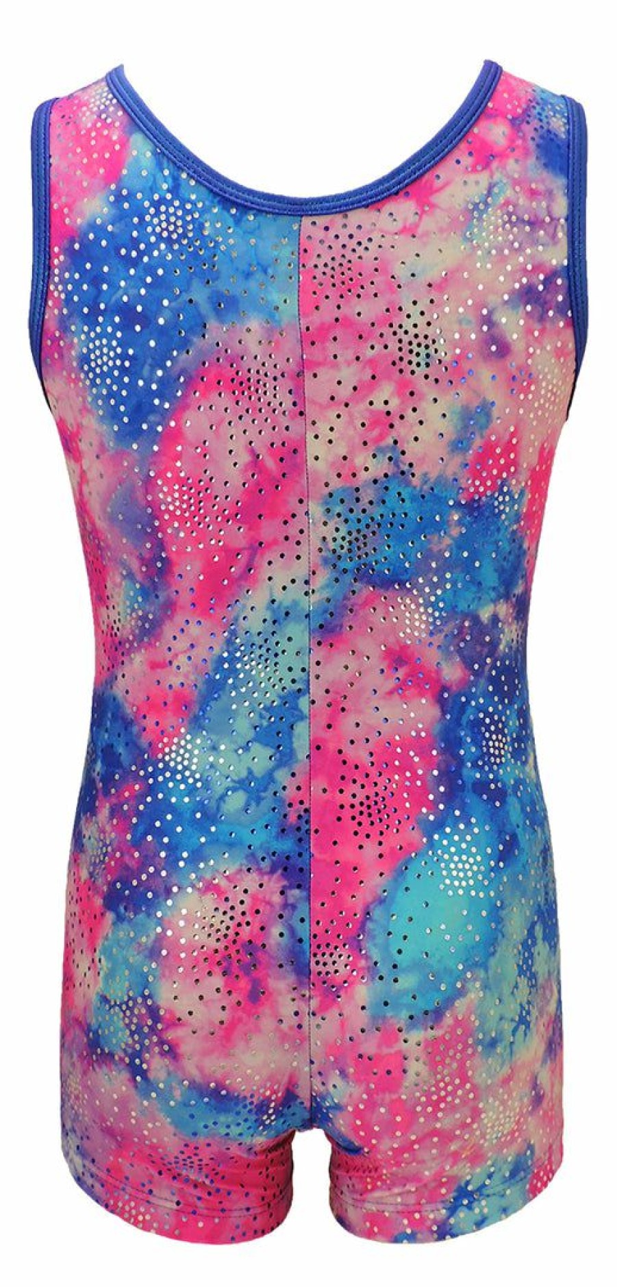 By Sport * | Flash Sale Madsportsstuff Tank Style Girls Gymnastics Biketard Unitard