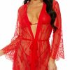 Lingerie * | Shirley Of Hollywood Kiss Of Temptation Robe Set