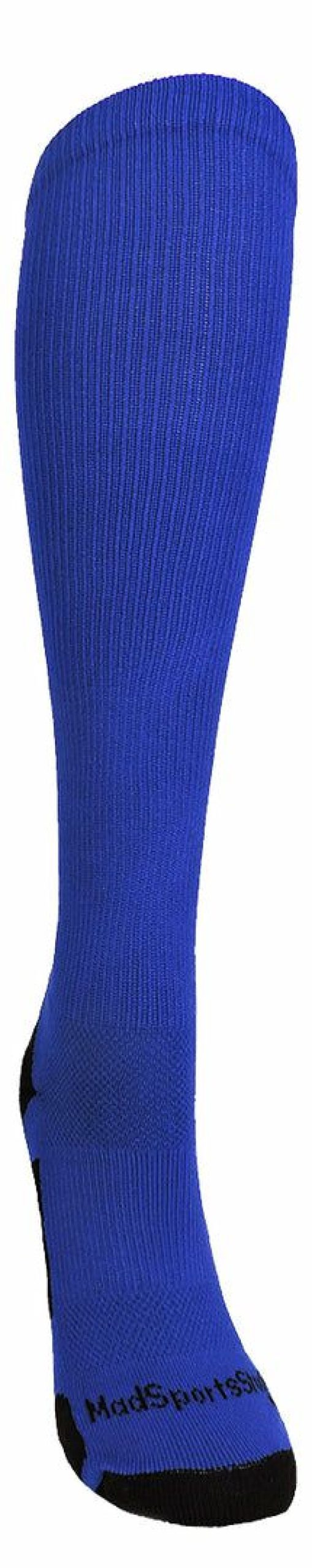 Ncaa Socks * | Wholesale Madsportsstuff Baseball Socks Royal Player Id Custom Number Over The Calf Socks For Softball Baseball Football Boys And Girls