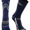 Ncaa Socks * | Best Reviews Of Tck Nevada Wolf Pack Socks University Of Nevada Wolf Pack Champion Crew Socks All Schools Blue/Silver