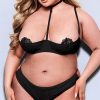 Lingerie * | Baci Plus Size Cup Runneth Over Bra Set