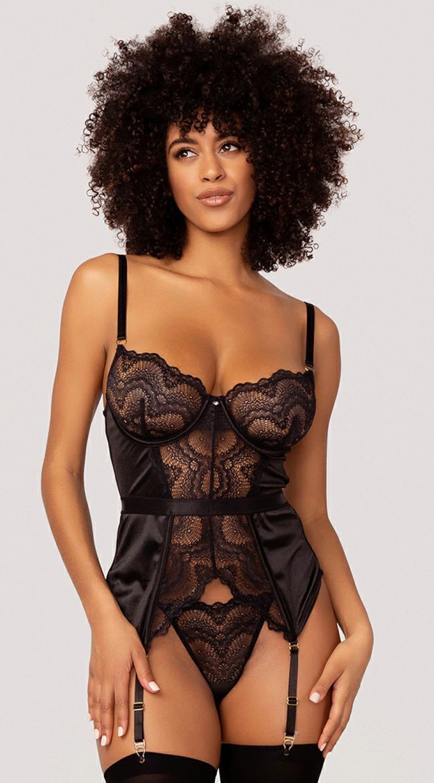 Lingerie * | Yandy Hot Take Bustier Set