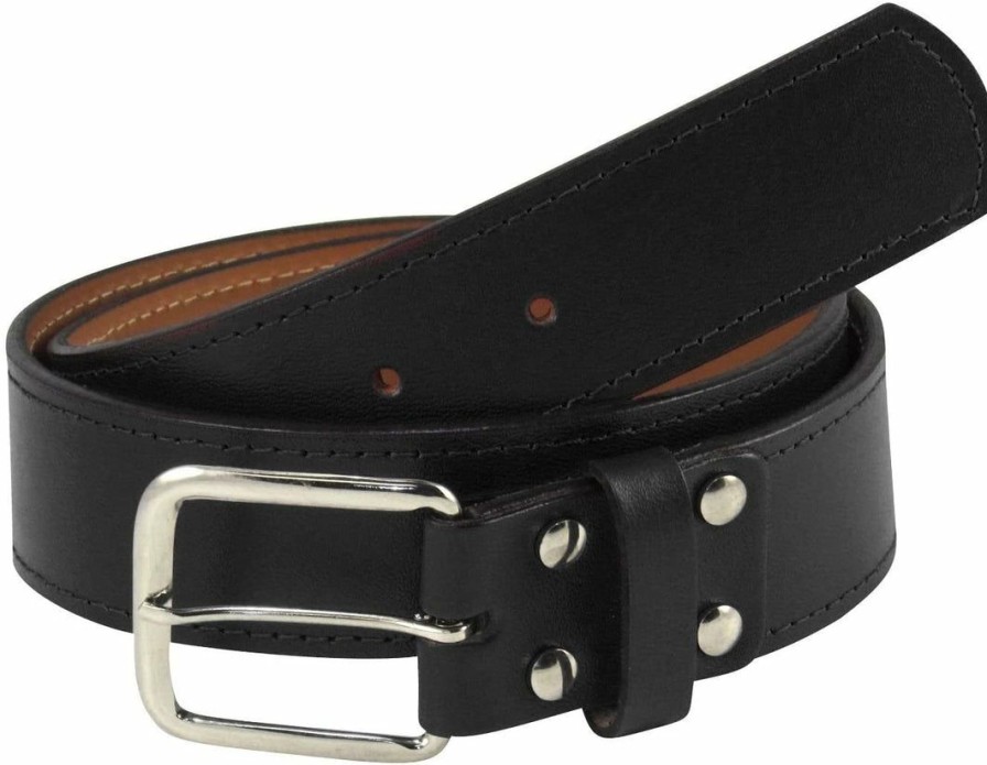 By Sport * | Outlet Tck Premium Leather Belt Baseball/Softball Umpires, Football/Basketball Referees, All Coaches (5 Colors, Sizes 30-44) Baseball Belts