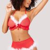 Lingerie * | Yandy Jingle All The Way Bra Set