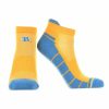 Ncaa Socks * | Cheap Tck Ucla Bruins Low Cut Ankle Socks With Tab Gold/Blue