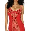 Lingerie * | Dreamgirl Piece Of My Heart Chemise Set