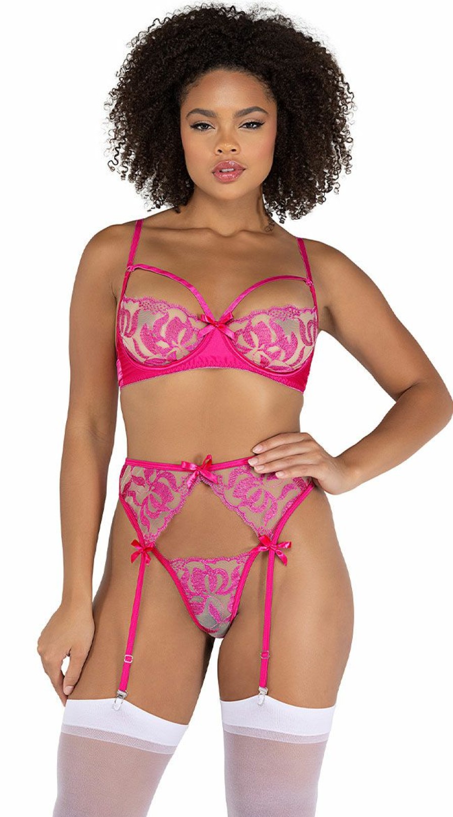 Lingerie * | Roma Trading Secrets Bra Set