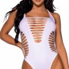 Dancewear * | Leg Avenue Seamless Shredded Bodysuit