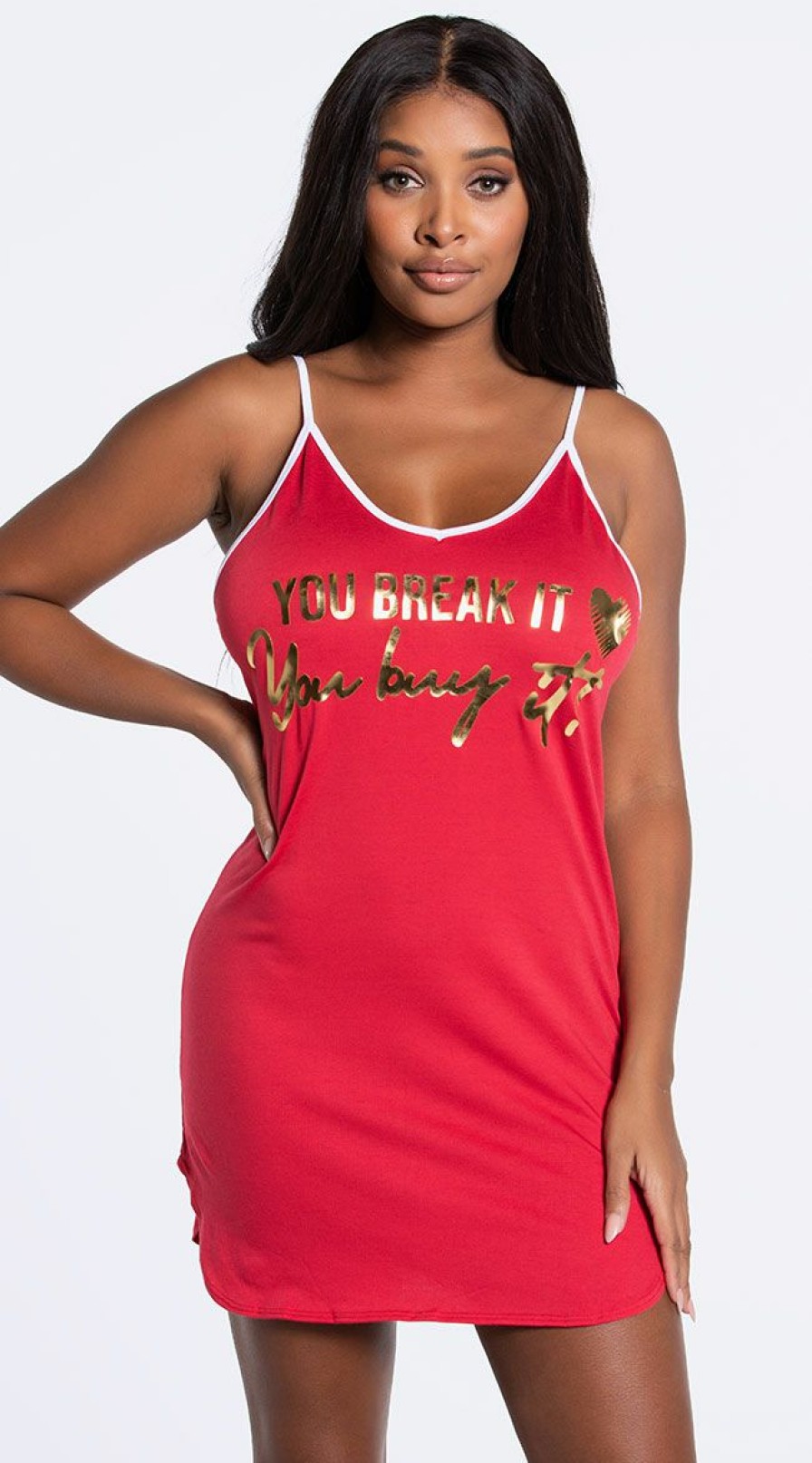 Lingerie * | Mapale You Break It You Buy It Nightgown