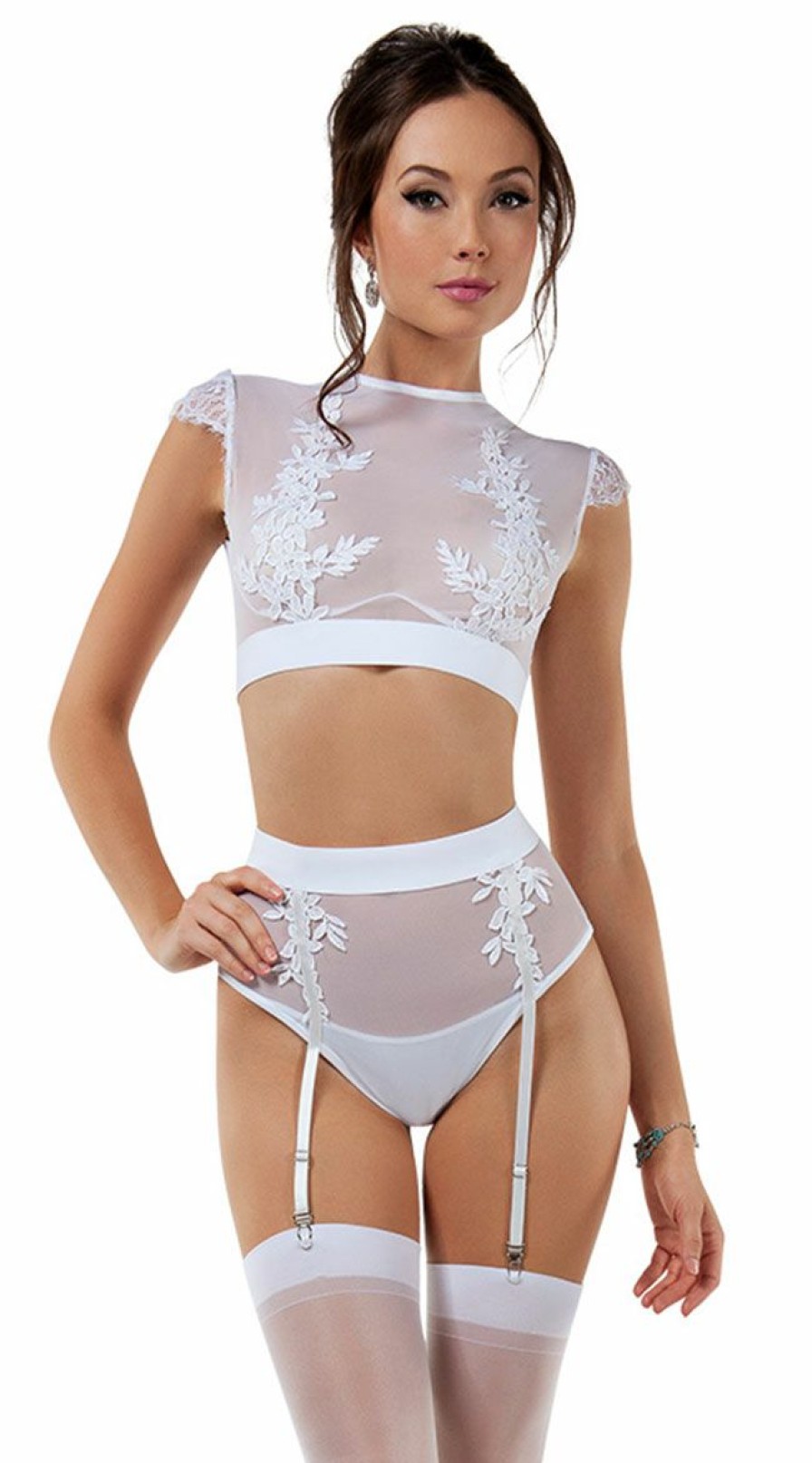 Lingerie * | Starline Enticing Bridal Bra Set