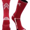 Ncaa Socks * | Outlet Tck Alabama Crimson Tide Socks University Of Alabama Crimson Tide Champion Crew Socks All Schools Crimson/White