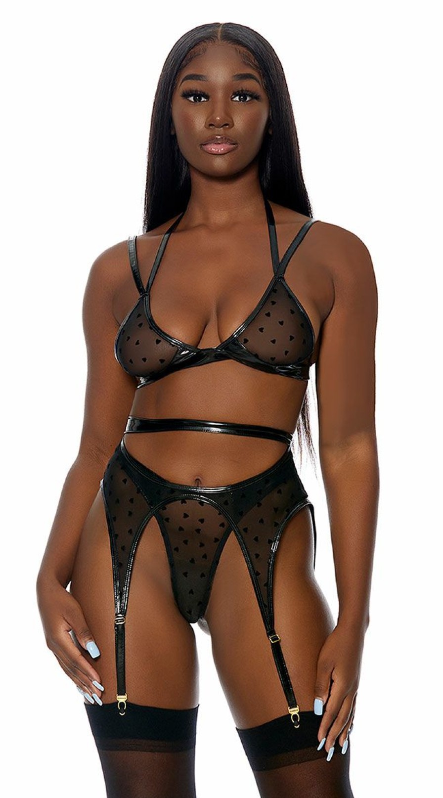 Lingerie * | Forplay Wild At Heart Lingerie Set