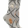 Ncaa Socks * | Flash Sale Whd Cockapoo Socks For Women Gift For Dog Lovers Gray