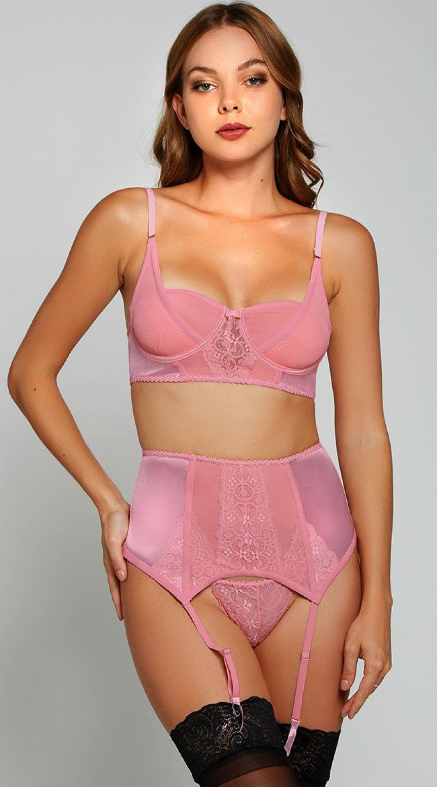 Lingerie * | Icollection Beautiful Mistake Bra Set