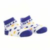 Ncaa Socks * | Outlet Tck All Schools Lsu Tigers Toddler Socks Low Cut Little Fan Purple/Gold/White