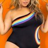 Dancewear * | Mapale Plus Size All For Love Dance Bodysuit