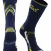 Ncaa Socks * | Discount Tck Cal Bears Socks University Of California Berkeley Golden Bears Champion Crew Socks All Schools Blue/Gold