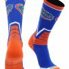 Ncaa Socks * | Deals Tck Florida Gators Socks Victory Crew Royal/Orange/White