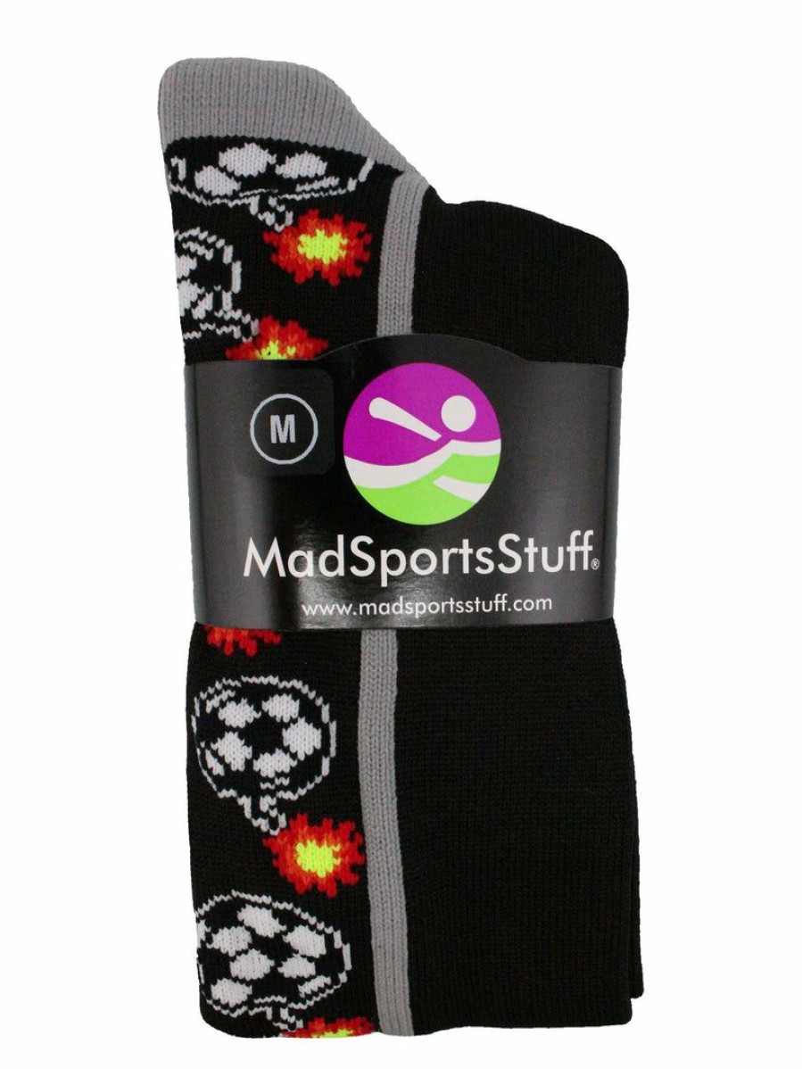 Ncaa Socks * | Budget Madsportsstuff Bomber Soccer Socks Over The Calf Length (Multiple Colors)