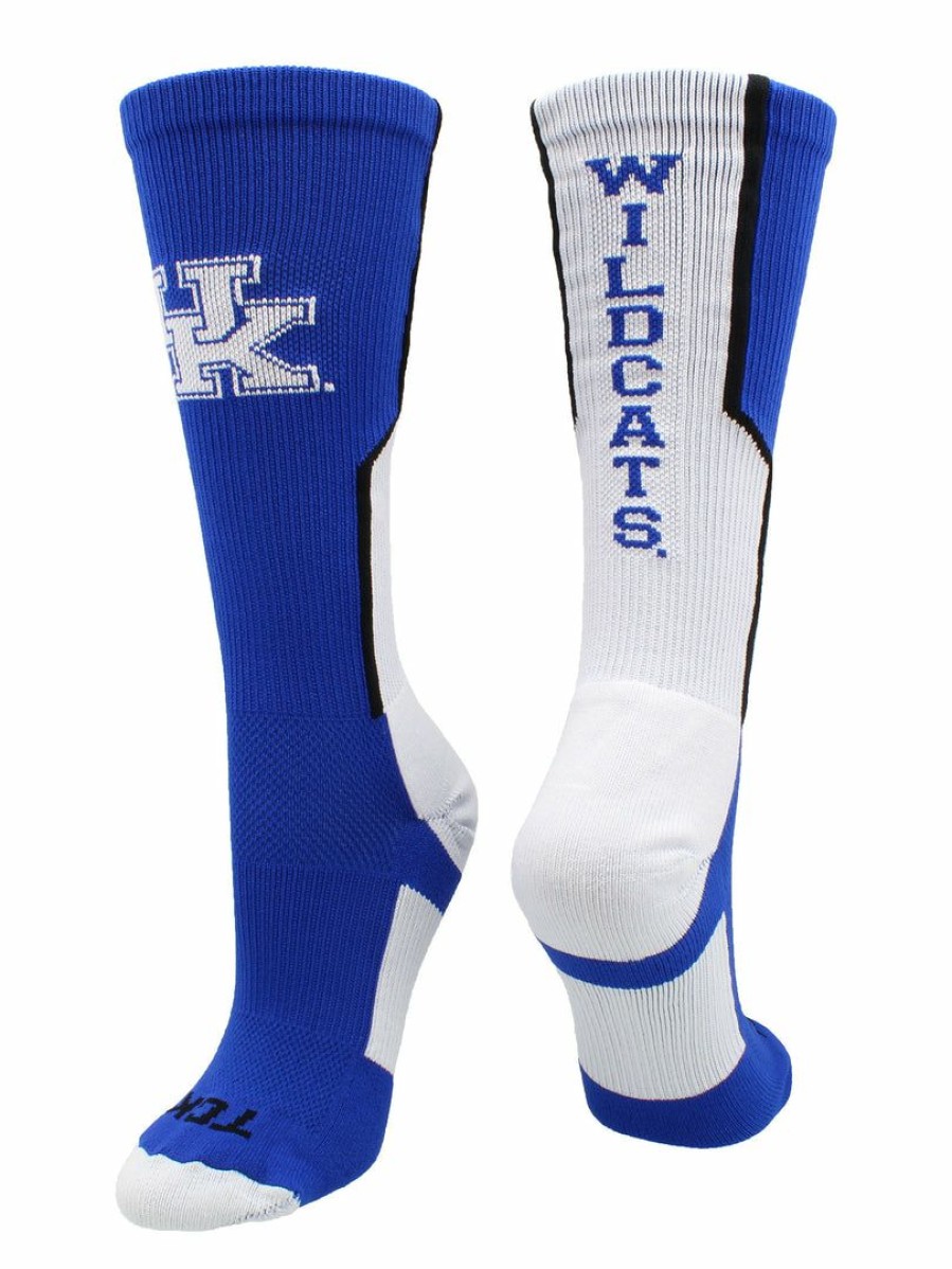 Ncaa Socks * | Best Pirce Tck Kentucky Wildcats Socks Perimeter Crew All Schools Blue/White/Black