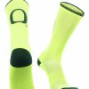 Ncaa Socks * | Brand New Tck Oregon Ducks Socks Campus Legend Crew Length Yellow/Green