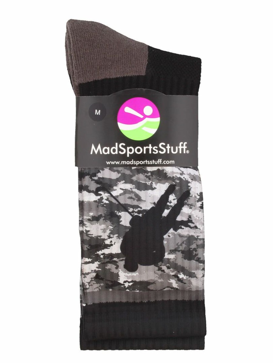 Ncaa Socks * | Promo Madsportsstuff Hockey Socks Crew Length For Boys Or Men, Hockey Gift