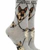 Ncaa Socks * | Outlet Whd Crazy Socks Crew German Shepherd Socks For Women Gift For Dog Lovers