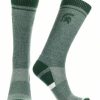 Ncaa Socks * | Brand New Tck All Schools Michigan State Spartans Socks Victory Parade Crew Length Green/White