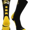 Ncaa Socks * | Best Sale Tck Missouri Tigers Socks Baseline Crew Black/Gold