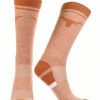 Ncaa Socks * | Budget Tck All Schools Texas Longhorns Socks Victory Parade Crew Length Burnt Orange/White