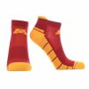 Ncaa Socks * | Wholesale Tck All Schools Minnesota Golden Gophers Low Cut Ankle Socks With Tab Maroon/Gold