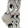 Ncaa Socks * | Best Sale Whd Boston Terrier Socks For Women Gift For Dog Lovers