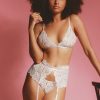 Lingerie * | Oh La La Cheri Split Decision Lace Bra Set