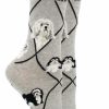 Ncaa Socks * | Top 10 Whd Havanese Socks For Women Gift For Dog Lovers Gray