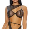 Lingerie * | Forplay Let'S Be Sheer Teddy